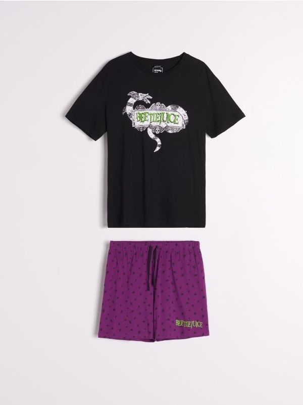 Sinsay Sinsay - Komplet dvodijelne pidžame Beetlejuice