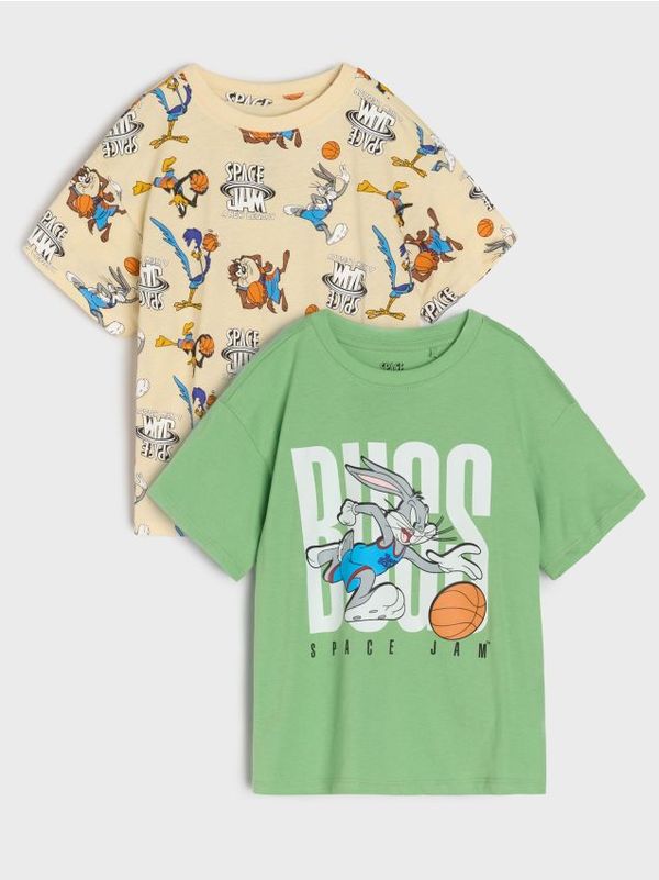 Sinsay Sinsay - Komplet od 2 majice kratkih rukava Space Jam