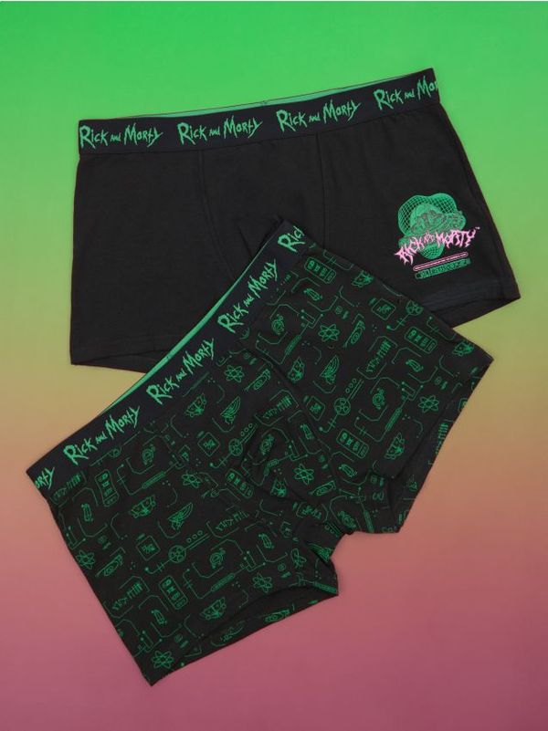 Sinsay Sinsay - Komplet od 2 para bokserica Rick and Morty