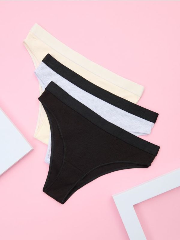 Sinsay Sinsay - Komplet od 3 para brazilskih gaćica