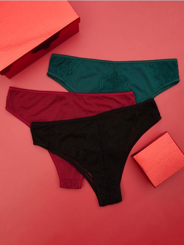 Sinsay Sinsay - Komplet od 3 para brazilskih gaćica