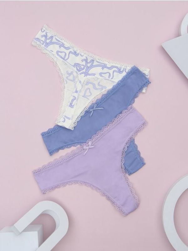 Sinsay Sinsay - Komplet od 3 para tanga