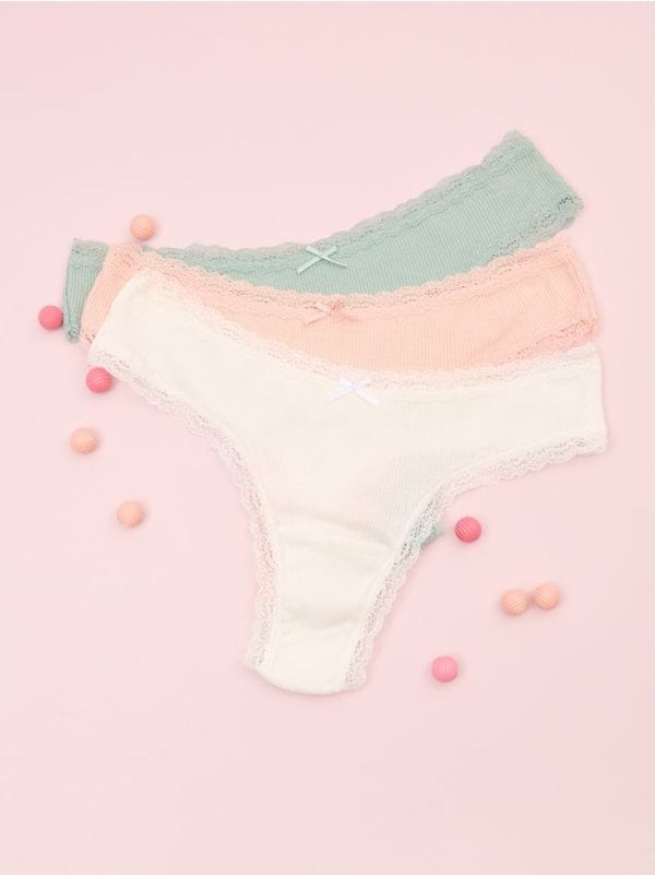 Sinsay Sinsay - Komplet od 3 para tanga