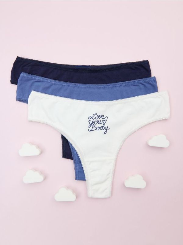 Sinsay Sinsay - Komplet od 3 para tanga