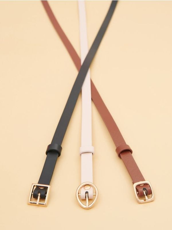 Sinsay Sinsay - Komplet od 3 remena