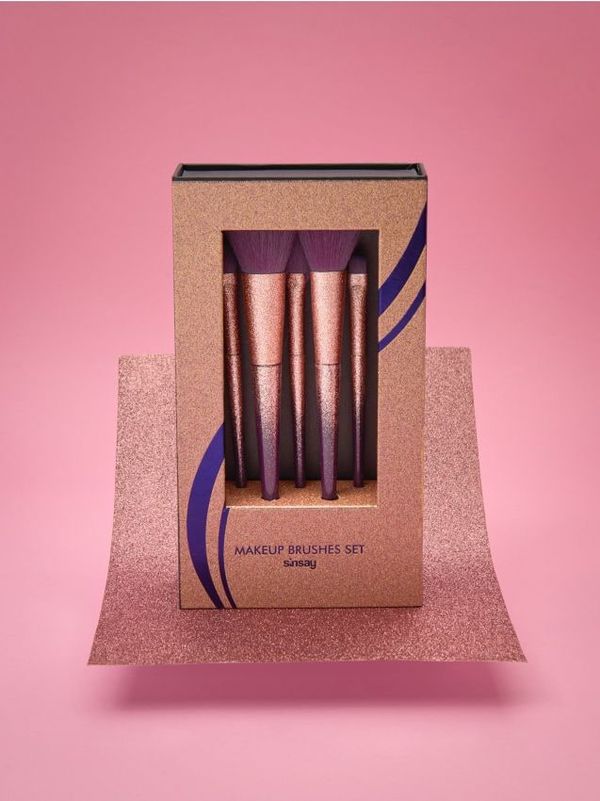 Sinsay Sinsay - Komplet od 5 kozmetičkih kistova