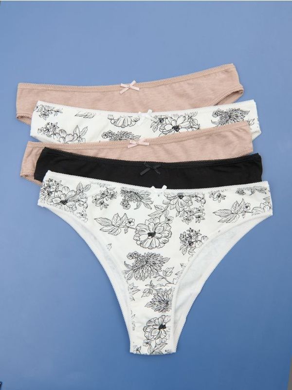 Sinsay Sinsay - Komplet od 5 pari brazilskih gaćica