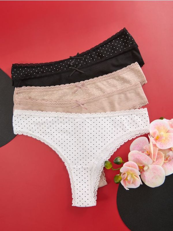 Sinsay Sinsay - Komplet od 5 pari brazilskih gaćica