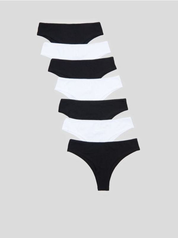 Sinsay Sinsay - Komplet od 7 pari brazilskih gaćica