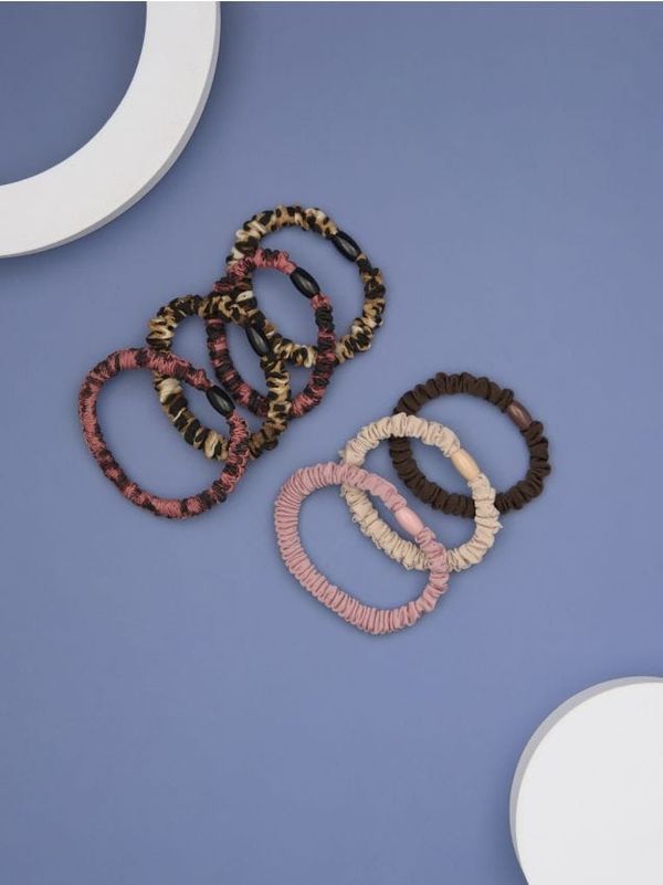 Sinsay Sinsay - Komplet od 7 spiralnih gumica za kosu