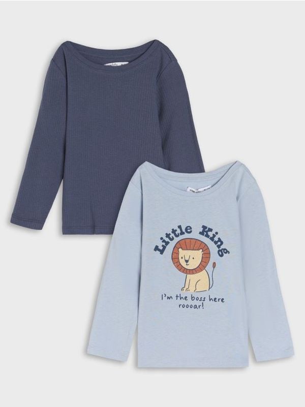 Sinsay Sinsay - Majica dugih rukava 2 pack