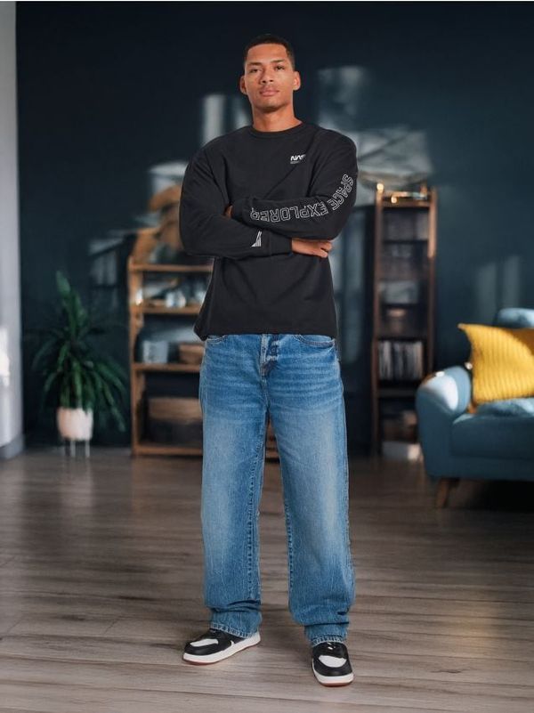 Sinsay Sinsay - Majica dugih rukava NASA