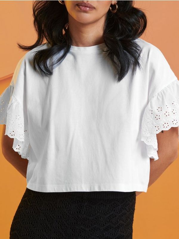 Sinsay Sinsay - Majica kratkih ukrasnih rukava