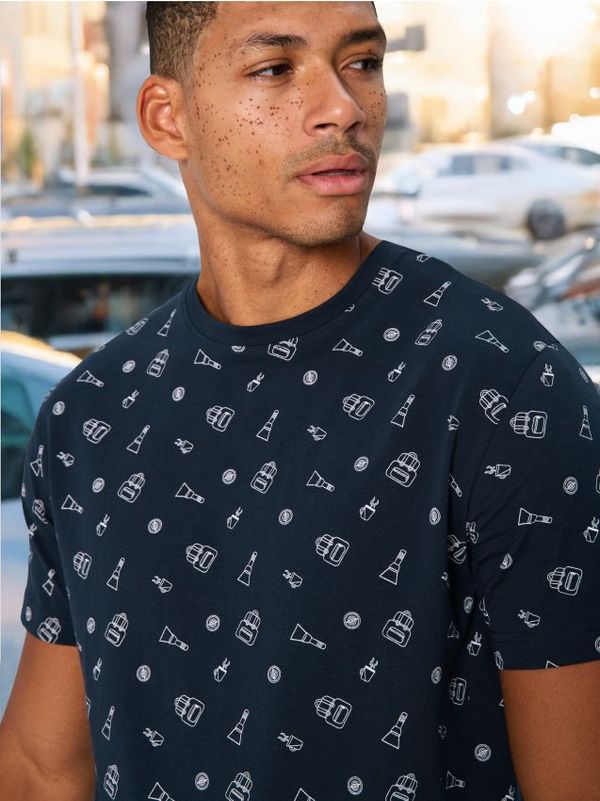 Sinsay Sinsay - Majica s božićnim printom