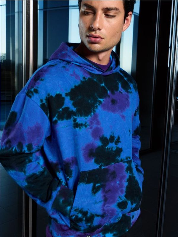 Sinsay Sinsay - Majica s tie-dye uzorkom