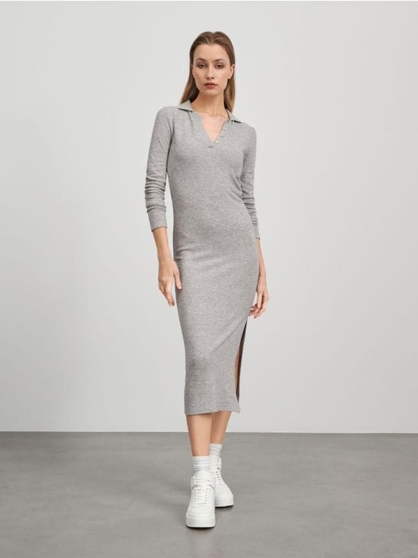 Sinsay Sinsay - Midi haljina s prorezom