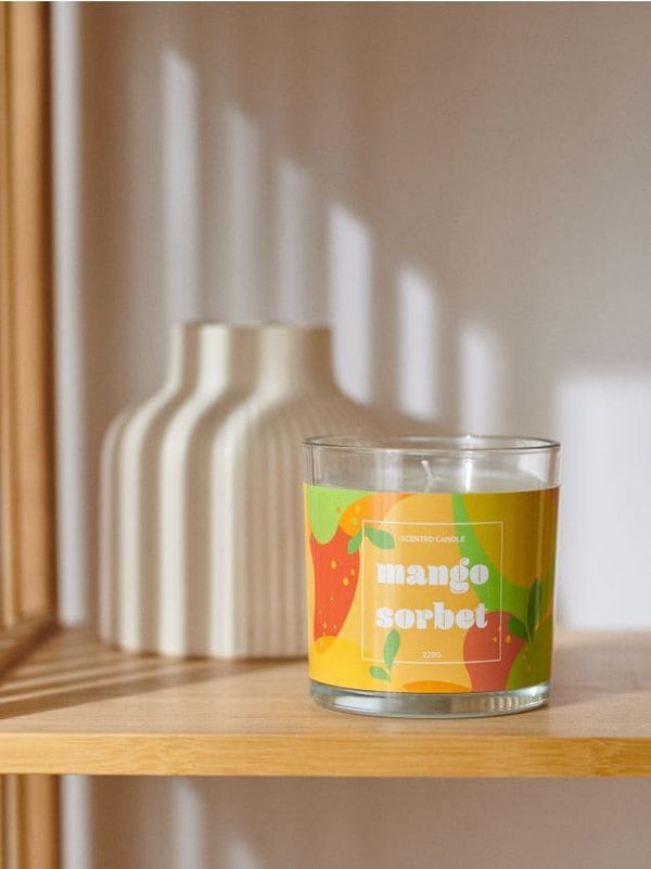 Sinsay Sinsay - Mirisna svijeća Mango sorbet