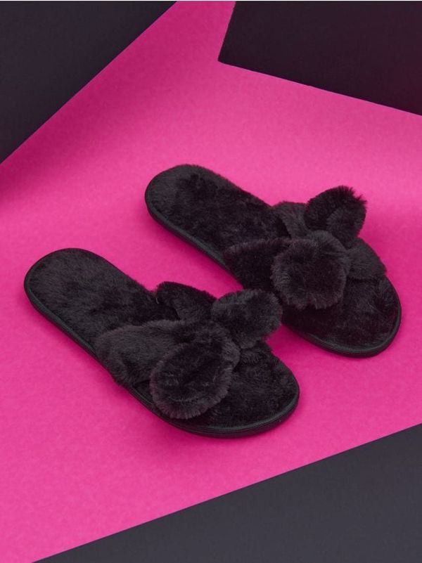 Sinsay Sinsay - Papuče s umjetnim krznom