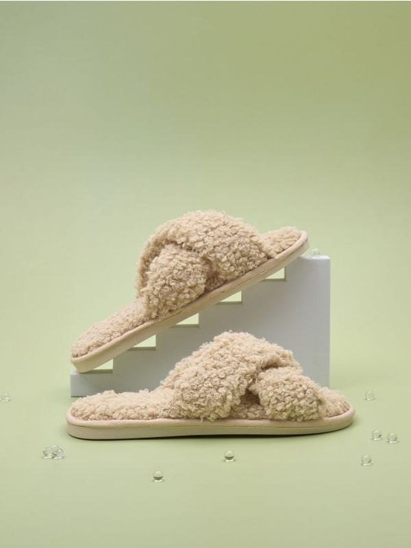 Sinsay Sinsay - Papuče teddy