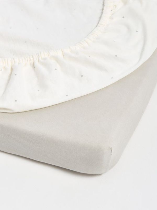 Sinsay Sinsay - Plahta s gumicom 2 pack