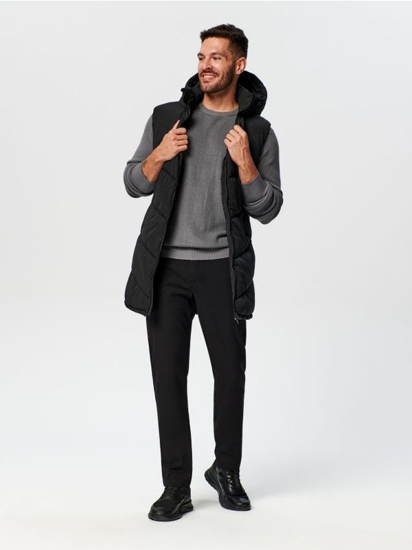 Sinsay Sinsay - Prsluk s kapuljačom