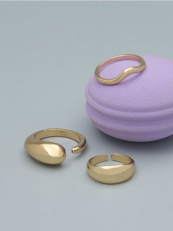 Sinsay Sinsay - Prsten 3 pack