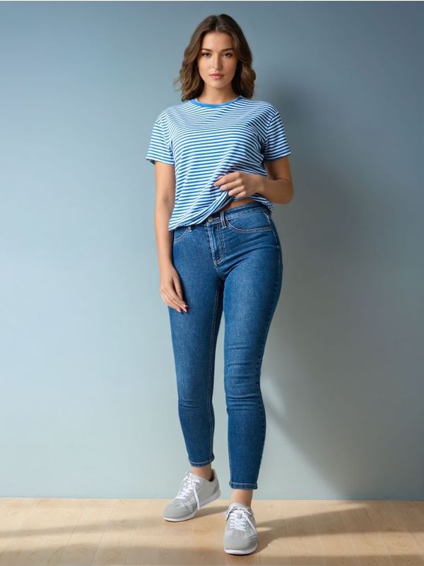 Sinsay Sinsay - Prugasta majica kratkih rukava