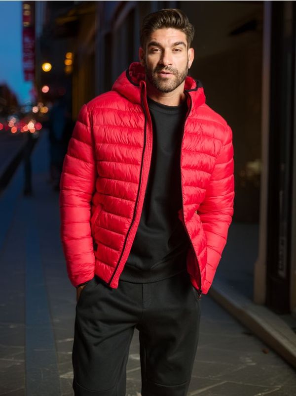 Sinsay Sinsay - Puffer jakna s kapuljačom