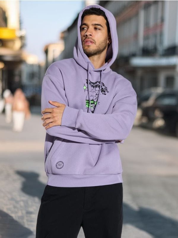 Sinsay Sinsay - Regular fit dukserica Rick and Morty