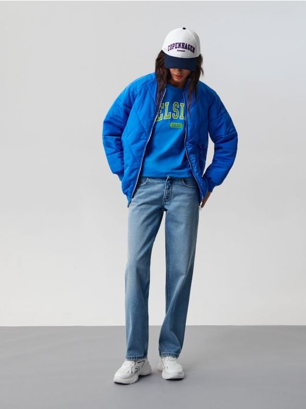 Sinsay Sinsay - Straight low waist traperice