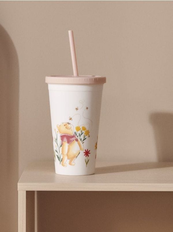 Sinsay Sinsay - Višekratna čaša sa slamkom Winnie the Pooh