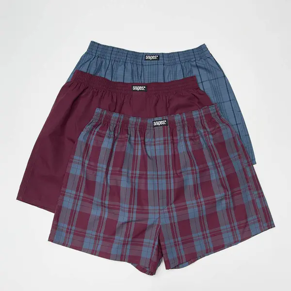 SNIPES 3 PACK - Woven Label Woven Boxershorts