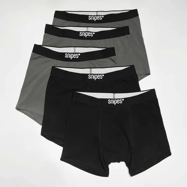 SNIPES 5 PACK - Black Tape  Briefs Boxershorts