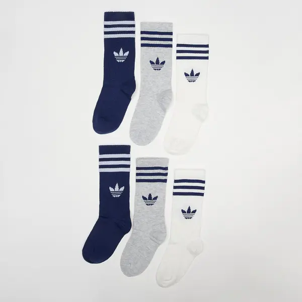 adidas Originals 6 PACK - 3-Stripes Crew Socks
