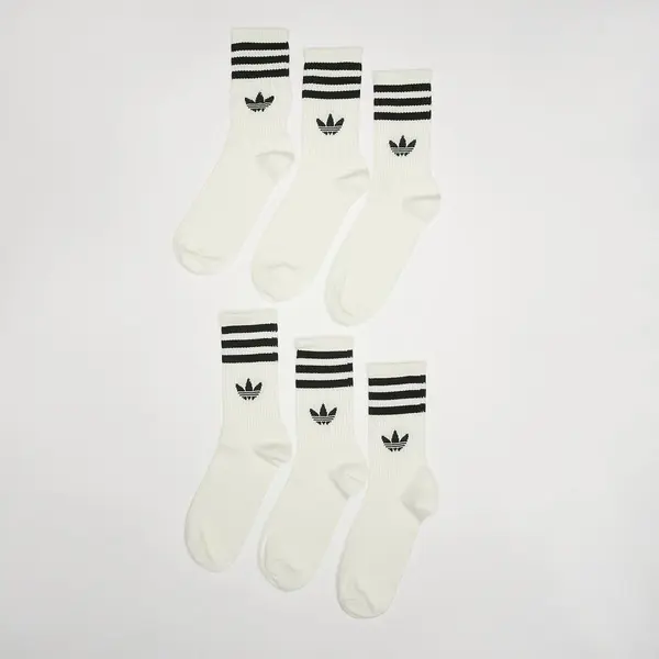 adidas Originals 6 PACK - 3-Stripes Crew Socks