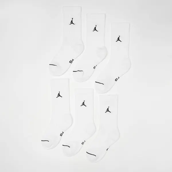 Jordan 6 PACK - Everyday Cushioned Crew Socks