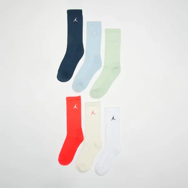 Jordan 6 PACK - Everyday Essentials Cushioned Crew Socks