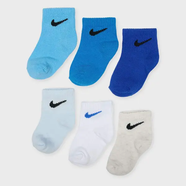 Nike 6 PACK - Swoosh Infant Ankle Sock