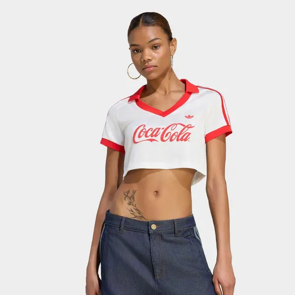 adidas Originals Adidas Coca-Cola Cropped Jersey