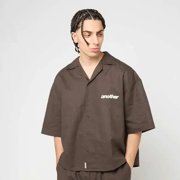 Another Cotton Lab Another Linen Short Sleeve Shirt
