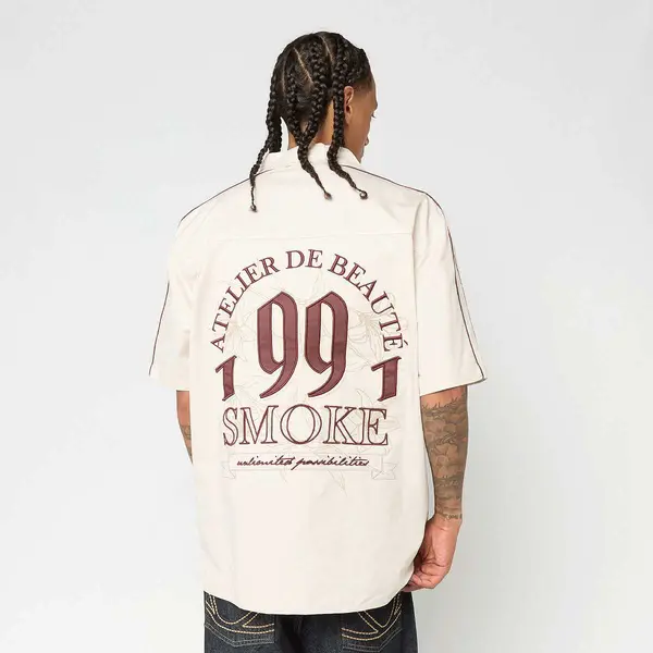 Smoke Rise ATELIER COLLAR SHIRT ECRU