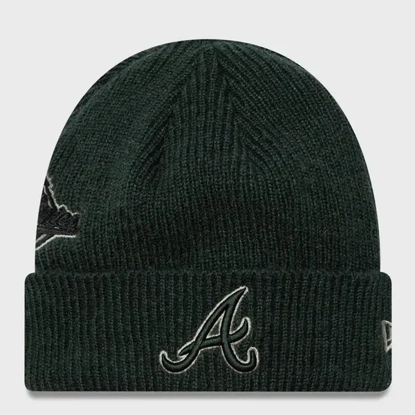 new era Beanie WS Patch MLB Atlanta Braves