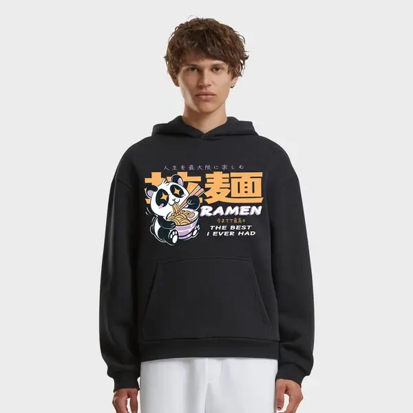 mister tee Best Ramen Fluffy Hoody