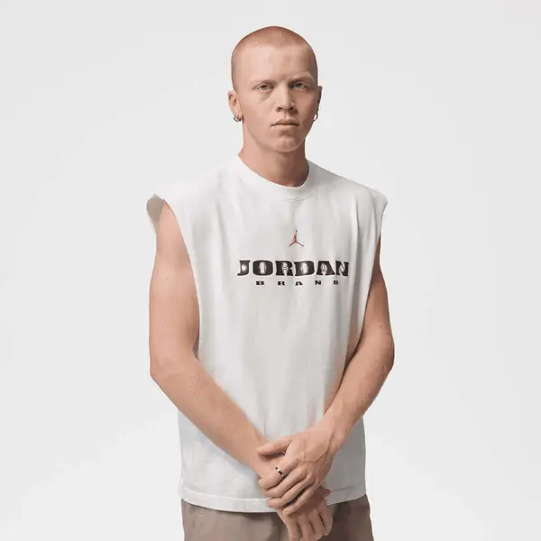 Jordan Brooklyn Graphic Sleeveless Muscle Top