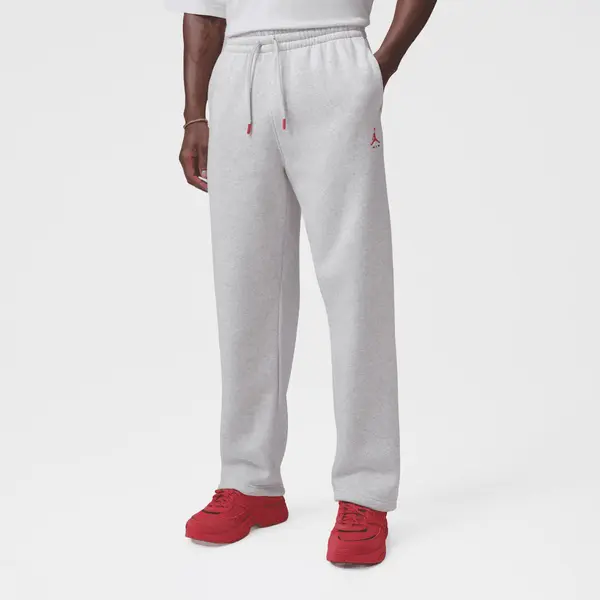 Jordan Brooklyn Statement Fleece Open Hem Pant