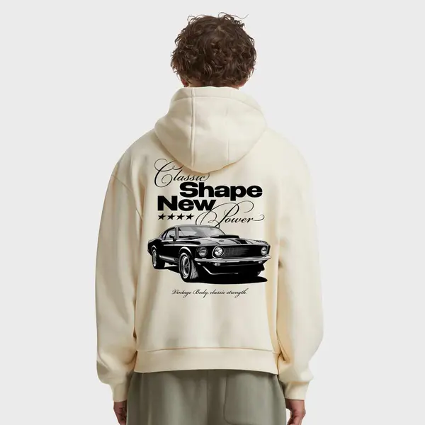 mister tee Classic Shape New Power Fluffy Hoody