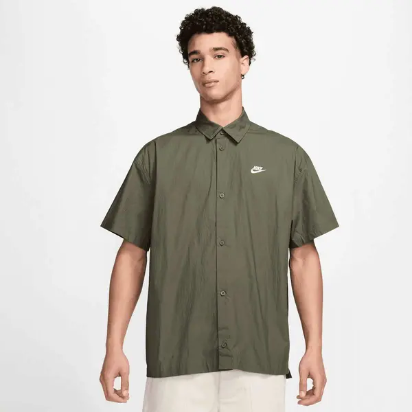 Nike Club Shortsleeve Button Oversize Shirt