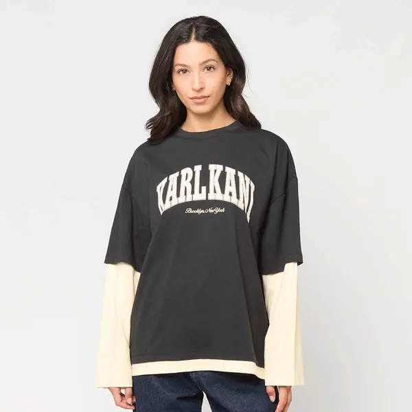 Karl Kani College Oversized Layered Longsleeve