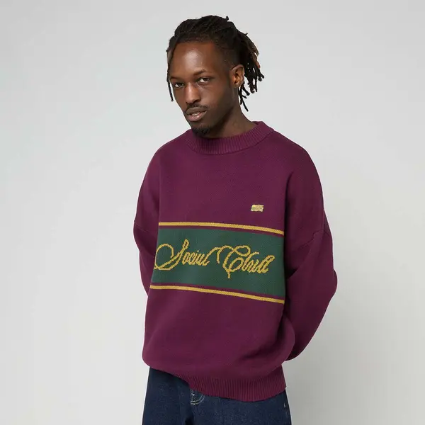 Prohibited Contrast SC Knit Sweater