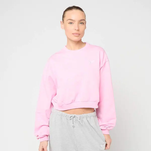 Felicious Cropped Terry Crewneck